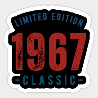 Limited Edition Classic 1967 Sticker